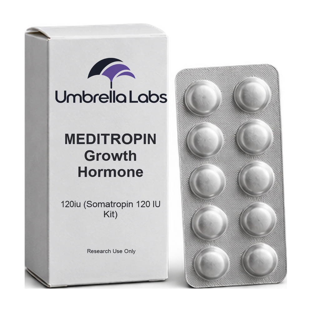 MEDITROPIN Growth Hormone 120iu (Somatropin 120 IU Kit) — Umbrella Labs