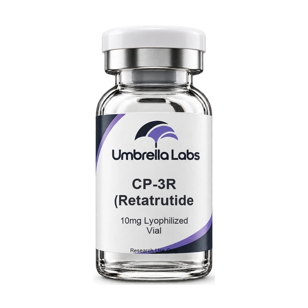 CP-3R (Retatrutide 10mg Lyophilized Vial) — Umbrella Labs