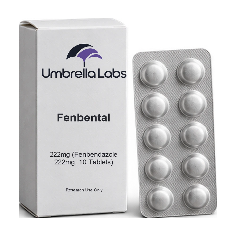 Fenbental 222mg (Fenbendazole 222mg, 10 Tablets) — Umbrella Labs