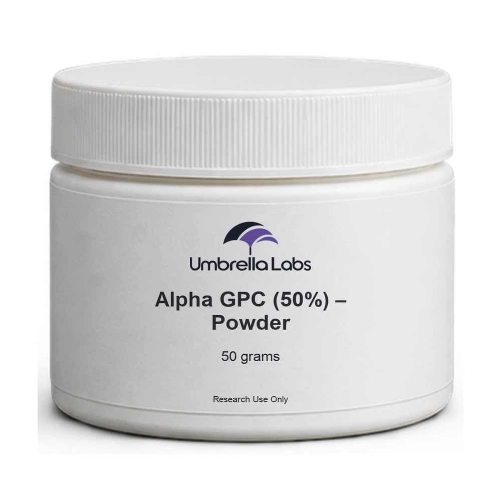 Alpha GPC (50%) – Powder, 50 grams — Umbrella Labs