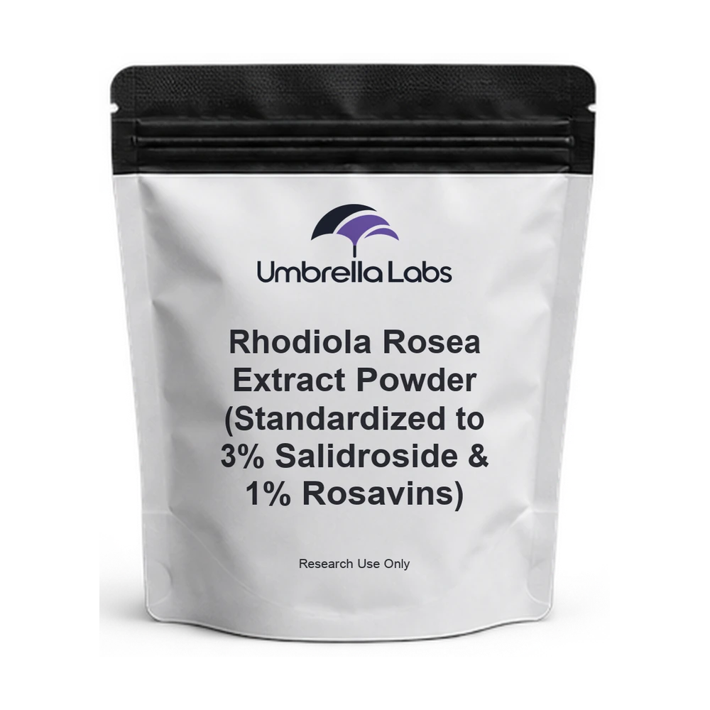 Rhodiola Rosea Extract Powder (Standardized to 3% Salidroside & 1% Rosavins) — Umbrella Labs