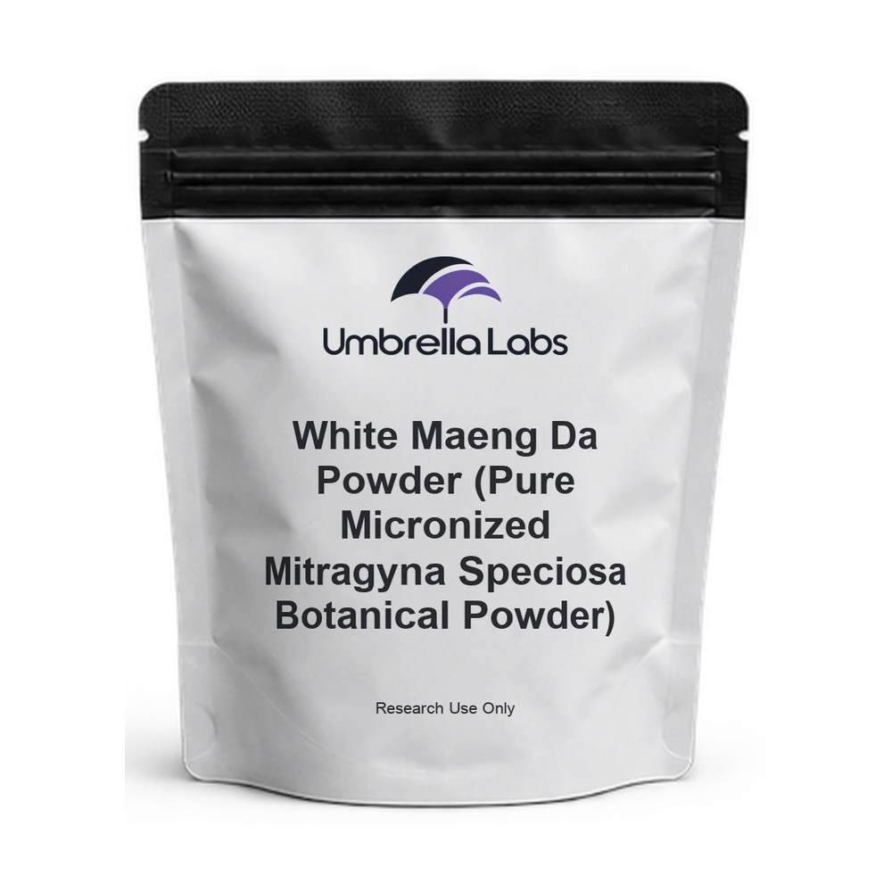 White Maeng Da Powder (Pure Micronized Mitragyna Speciosa Botanical Powder) — Umbrella Labs