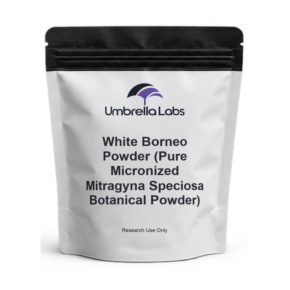 White Borneo Powder (Pure Micronized Mitragyna Speciosa Botanical Powder) — Umbrella Labs