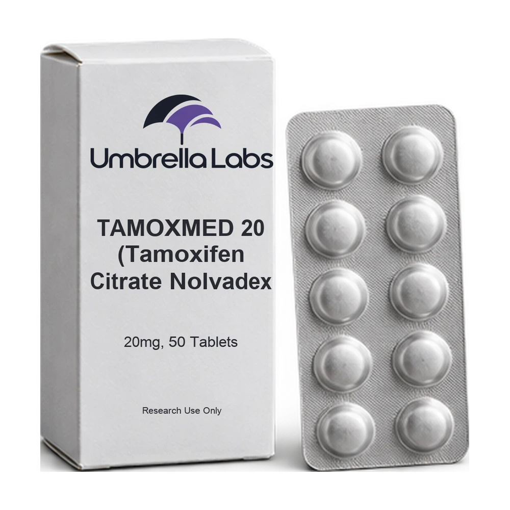 TAMOXMED 20 (Tamoxifen Citrate Nolvadex 20mg, 50 Tablets) — Umbrella Labs