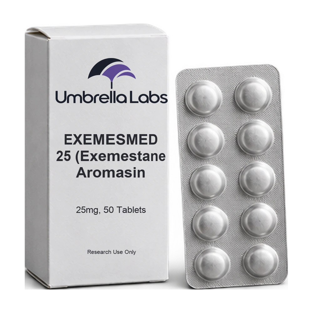 EXEMESMED 25 (Exemestane Aromasin 25mg, 50 Tablets) — Umbrella Labs