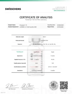 Kisspeptin-10 10mg lab report